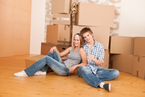 Moving van service for Pimlico residential streets