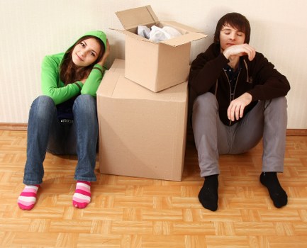 Packing support for a central London property with narrow access and stairs