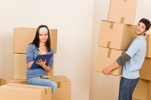 Removal team planning a house move in Pimlico